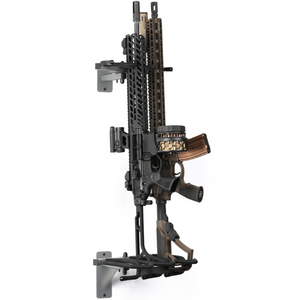 Adjustable Wall-Mount 3-Rifle Rack