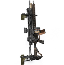 Load image into Gallery viewer, Adjustable Wall-Mount 3-Rifle Rack