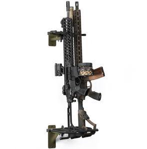 Adjustable Wall-Mount 3-Rifle Rack