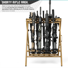 Load image into Gallery viewer, Shorty Rifle Rack