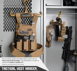 Tactical Vest Hanger (2-Pack)