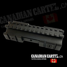 Charger l&#39;image dans la galerie, AR-15 Riser Triple Picatinny