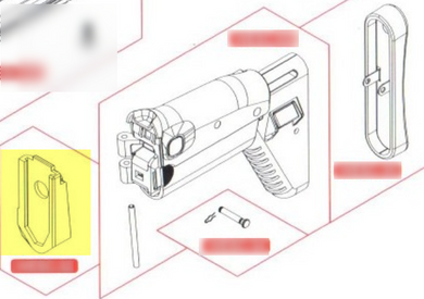 Buttstock Base Set for SCAR L AEG