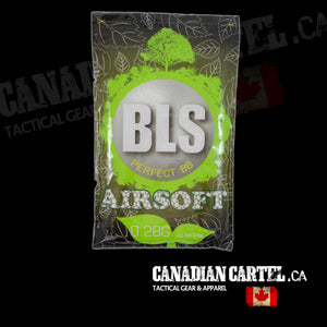 Perfect Airsoft .20g BIO BBs - White (5000ct)