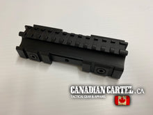 Charger l&#39;image dans la galerie, AR-15 Riser Triple Picatinny