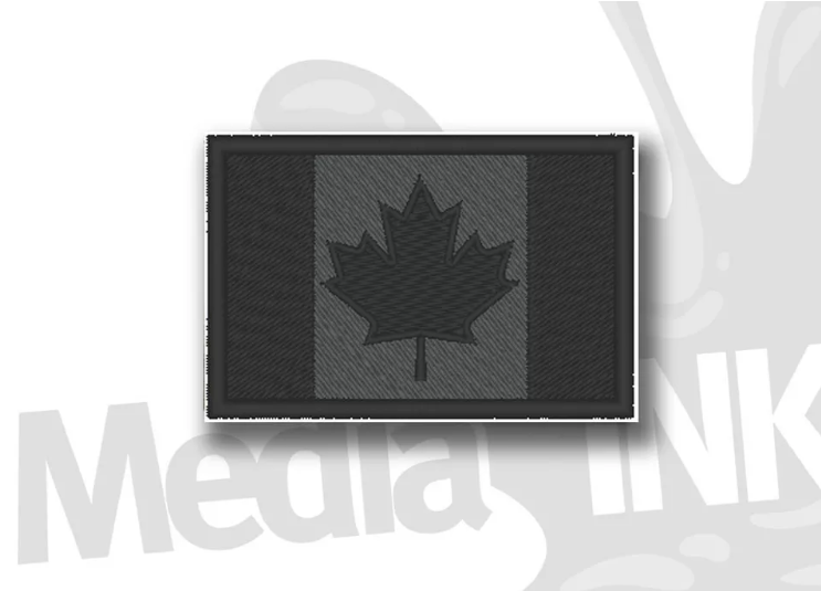 Canada Flag Black/Charcoal