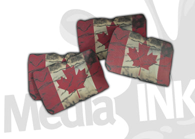 Distressed Canada Flag